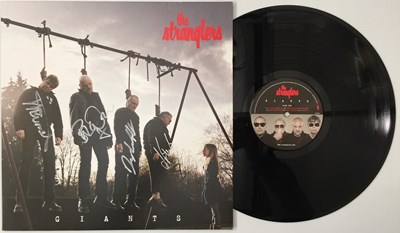 Lot 91 - THE STRANGLERS - GIANTS LP (ORIGINAL SIGNED WITHDRAWN UK COPY - ABSOLUTE 12CG005V)