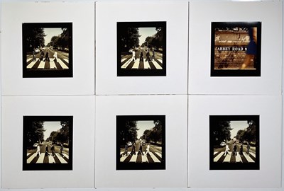 Lot 374 - IAIN MACMILLAN - THE BEATLES ABBEY ROAD PHOTO PRINTS, ONE SIGNED.