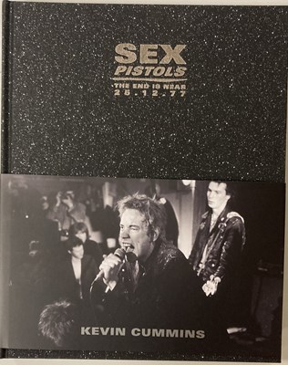 Lot 281 - SEX PISTOLS - THE END IS NEAR KEVIN CUMMINS SIGNED BOOK