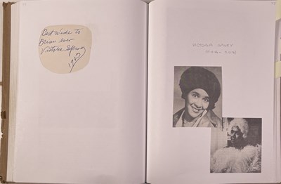 Lot 339 - JAZZ/BLUES AUTOGRAPHS - THE BARRY MCRAE COLLECTION - VOL 15 INC JOSH WHITE / MUDDY WATERS..