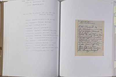Lot 339 - JAZZ/BLUES AUTOGRAPHS - THE BARRY MCRAE COLLECTION - VOL 15 INC JOSH WHITE / MUDDY WATERS..