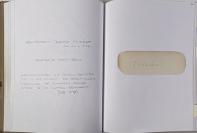 Lot 339 - JAZZ/BLUES AUTOGRAPHS - THE BARRY MCRAE COLLECTION - VOL 15 INC JOSH WHITE / MUDDY WATERS..
