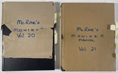 Lot 342 - JAZZ/BLUES AUTOGRAPHS - THE BARRY MCRAE COLLECTION - VOLS 20/21 INC DUKE ELLINGTON.