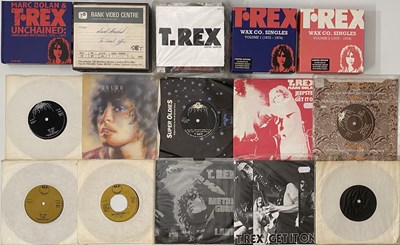 Lot 1055 - T REX/ MARC BOLAN - 7"/ CD BOX SET COLLECTION