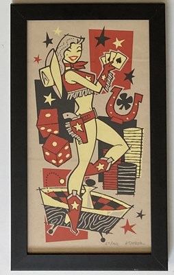 Lot 11 - DEREK YANIGER SIGNED AND LIMITED EDITION PRINT