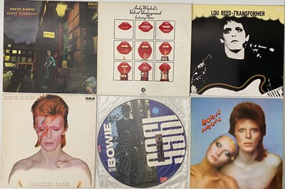 Lot 1093 - BOWIE/ REED/ VELVET UNDERGROUND - LP PACK