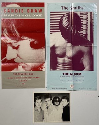 Lot 447 - THE SMITHS - A PAIR OF ORIGINAL ROUGH TRADE PROMOTIONAL POSTERS.