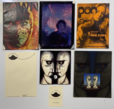 Lot 429 - PINK FLOYD - C 1960S/70S EPHEMERA INC MAGAZINES/BLACKHILL ENTERPRISES STATIONERY.