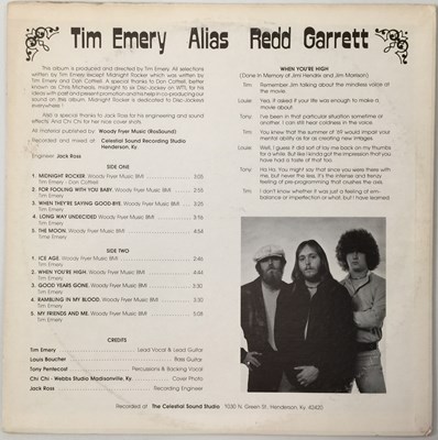 Lot 13 - TIM EMERY - ALIAS REDD GARRETT LP (US PSYCH OG - ROSSOUND - LPS 130)