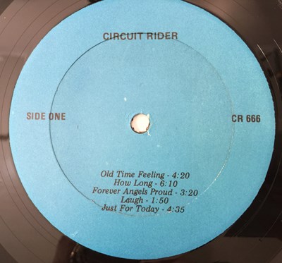 Lot 14 - CIRCUIT RIDER - S/T LP (SELF-RELEASED - CR 666)