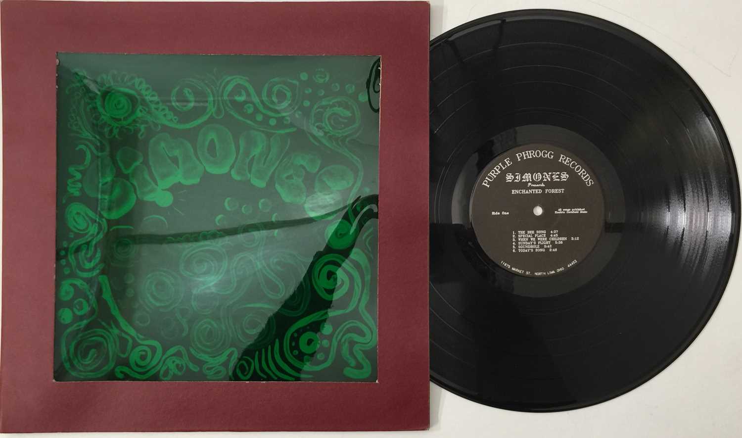 Lot 15 - SIMONES - ENCHANTED FOREST LP (US OG - PSYCH - PURPLE PHROGG PG-02)