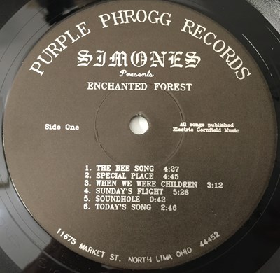 Lot 15 - SIMONES - ENCHANTED FOREST LP (US OG - PSYCH - PURPLE PHROGG PG-02)