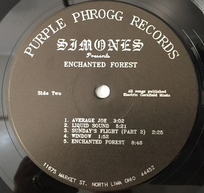 Lot 15 - SIMONES - ENCHANTED FOREST LP (US OG - PSYCH - PURPLE PHROGG PG-02)