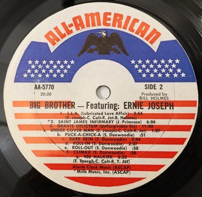 Lot 17 - BIG BROTHER FEAT ERNIE JOSEPH - CONFUSION LP (US OG - PSYCH - ALL-AMERICAN AA-5770)