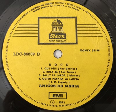 Lot 18 - AMIGOS DE MARIA - S/T LP (CHILEAN PSYCH - ODEON PROMO - LDC-36809)