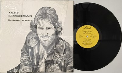 Lot 23 - JEFF LIBERMAN - SOLITUDE WITHIN LP (US OG - PSYCH - LIBRAH JL6969)