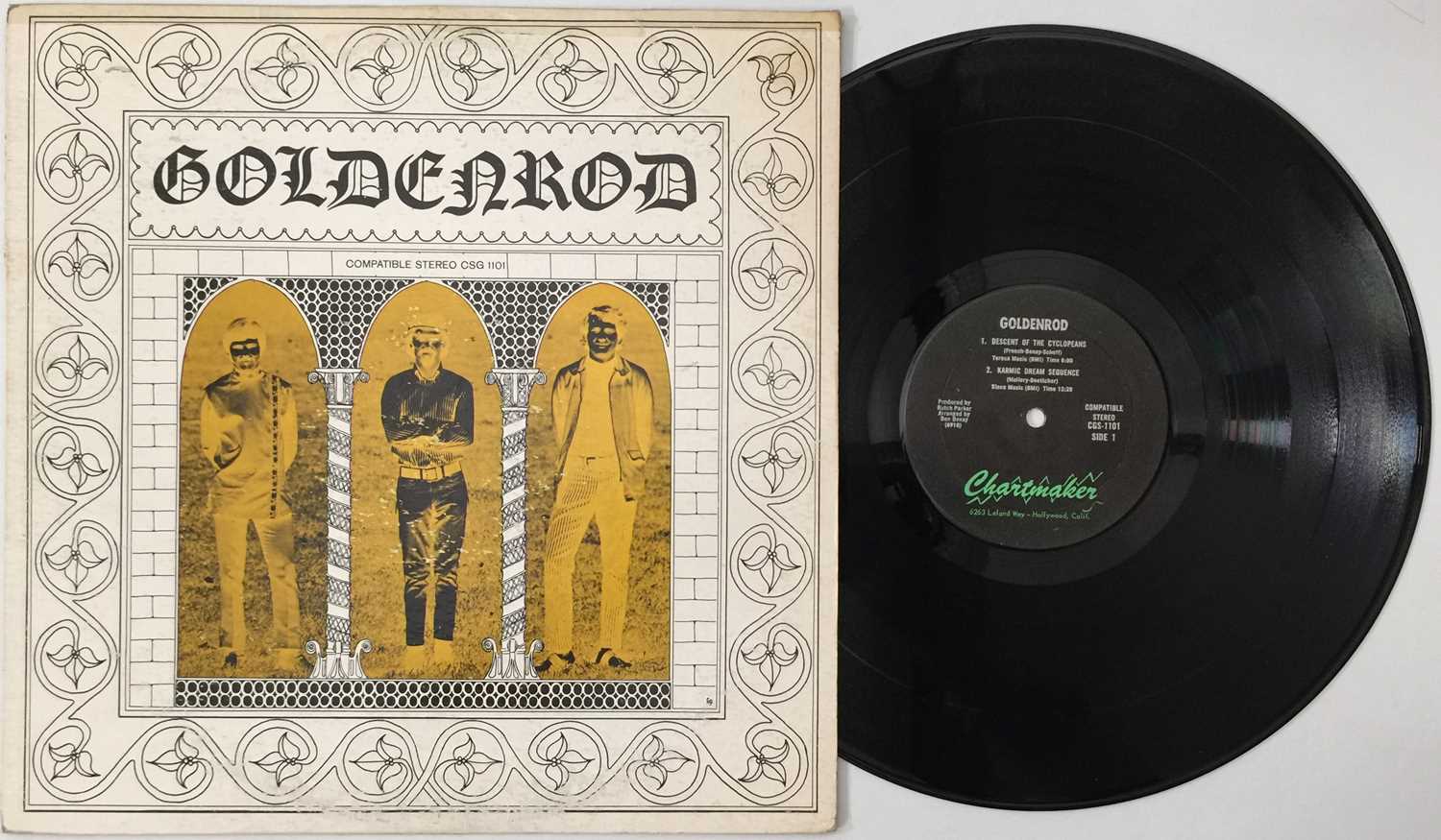 Lot 25 - GOLDENROD - S/T LP (WEST COAST PSYCH - CHARTMAKER - CGS-101)