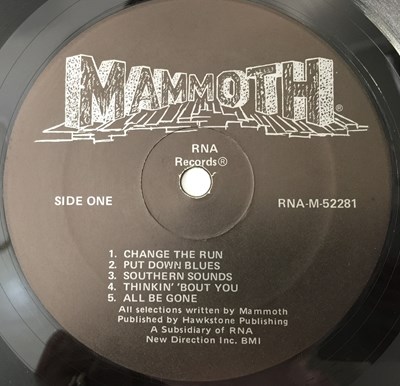 Lot 26 - MAMMOTH - S/T LP (US OG - RNA RECORDS - RNA-M-52281)