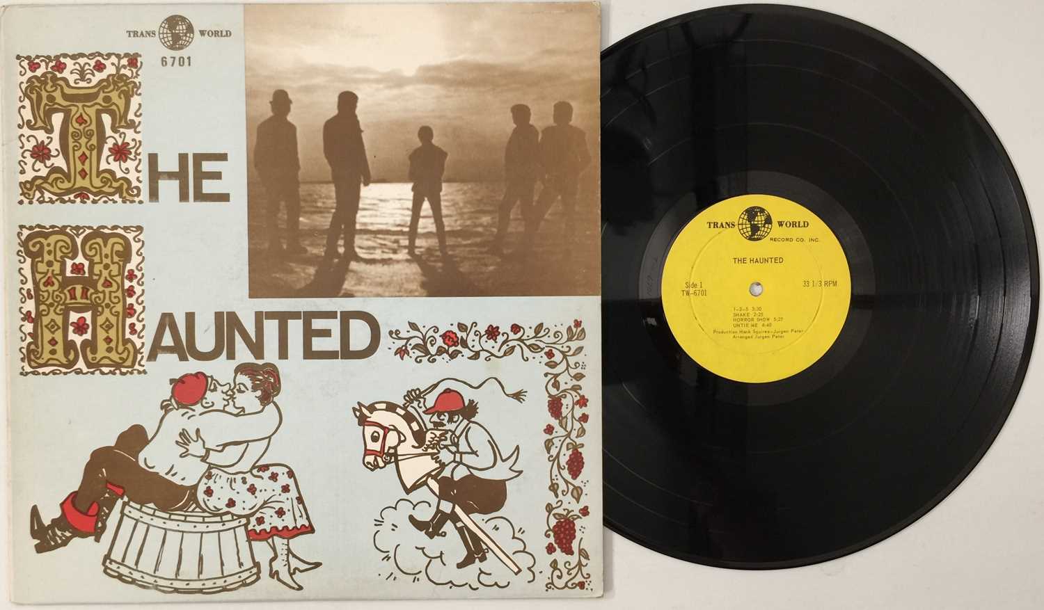 Lot 29 - THE HAUNTED - S/T LP (CANADIAN GARAGE - TRANS WORLD - TW-6701)