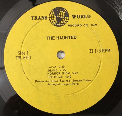 Lot 29 - THE HAUNTED - S/T LP (CANADIAN GARAGE - TRANS WORLD - TW-6701)