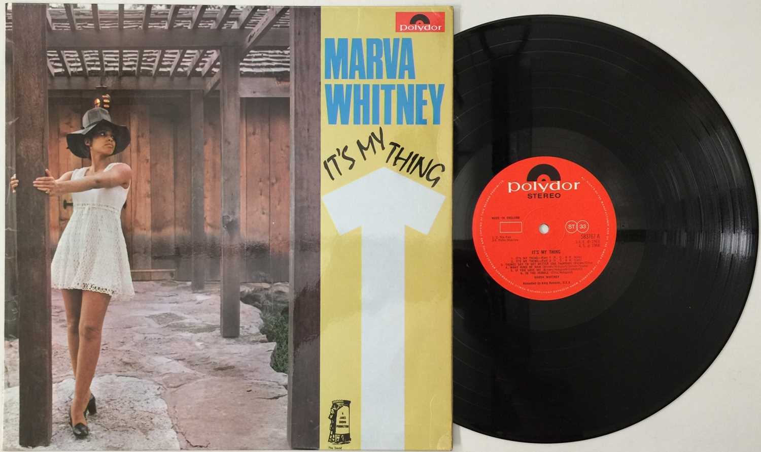 Lot 31 - MARVA WHITNEY - IT'S MY THING LP (UK OG - SOUL - POLYDOR - 583767)