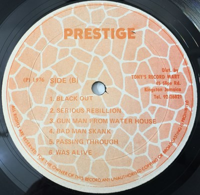 Lot 32 - THE PROPHETS - KING TUBBY'S PROPHECY OF DUB LP (JAMAICAN OG - DUB/ REGGAE - PRESTIGE)
