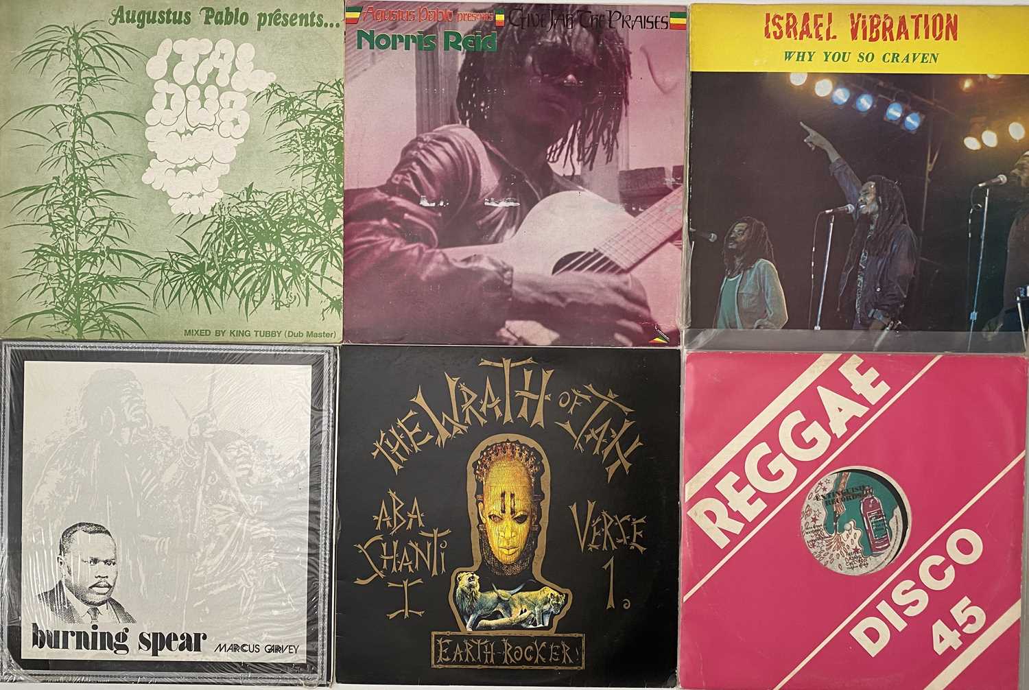 Lot 38 - REGGAE/ DUB - LP PACK