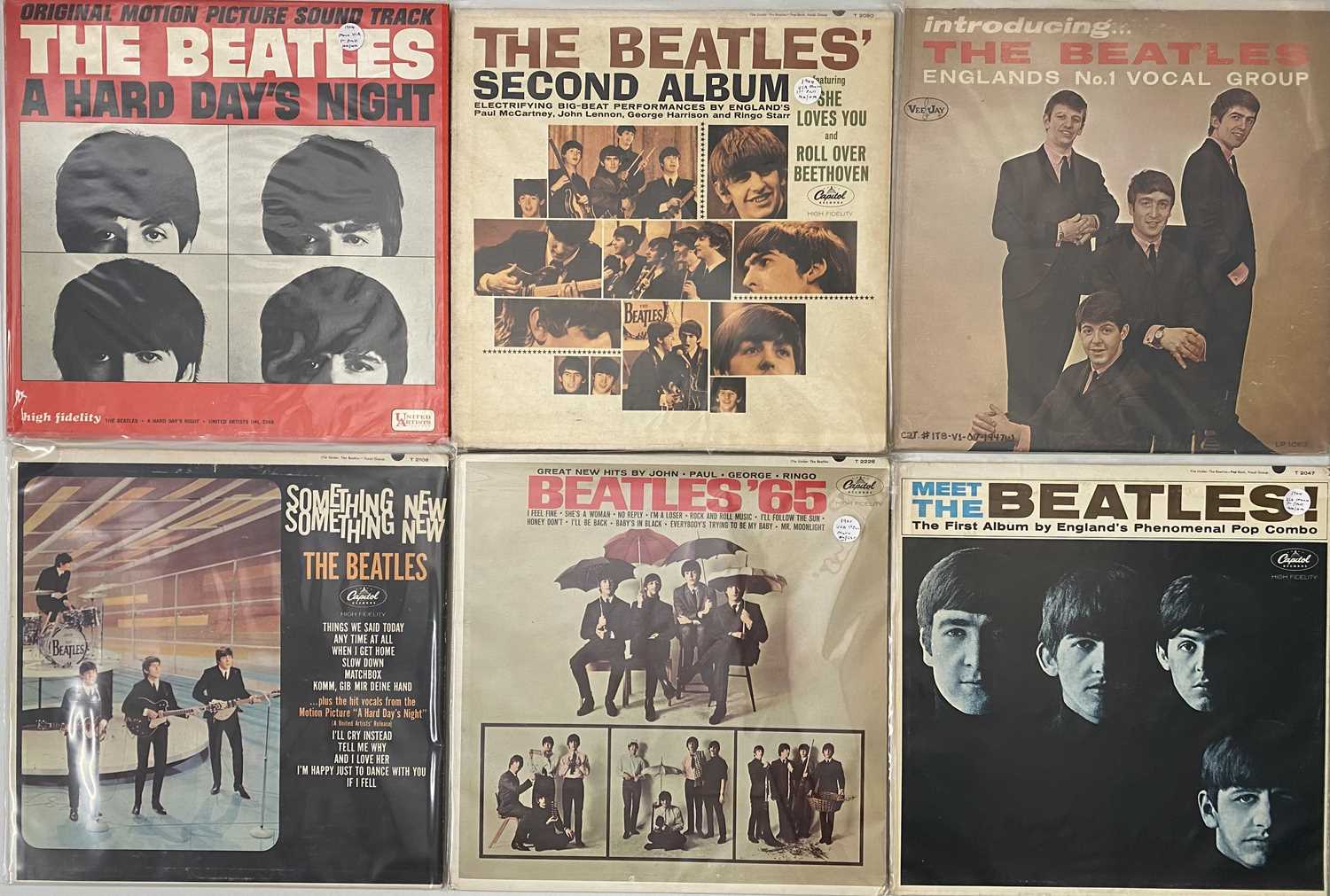 Lot 40 - THE BEATLES - US STUDIO ALBUMS LP COLLECTION