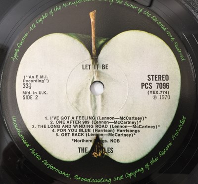 Lot 41 - THE BEATLES - LET IT BE BOX LP w/ BOOKLET (PXS 1)