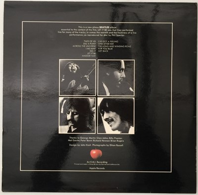 Lot 41 - THE BEATLES - LET IT BE BOX LP w/ BOOKLET (PXS 1)