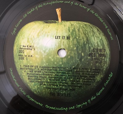 Lot 41 - THE BEATLES - LET IT BE BOX LP w/ BOOKLET (PXS 1)