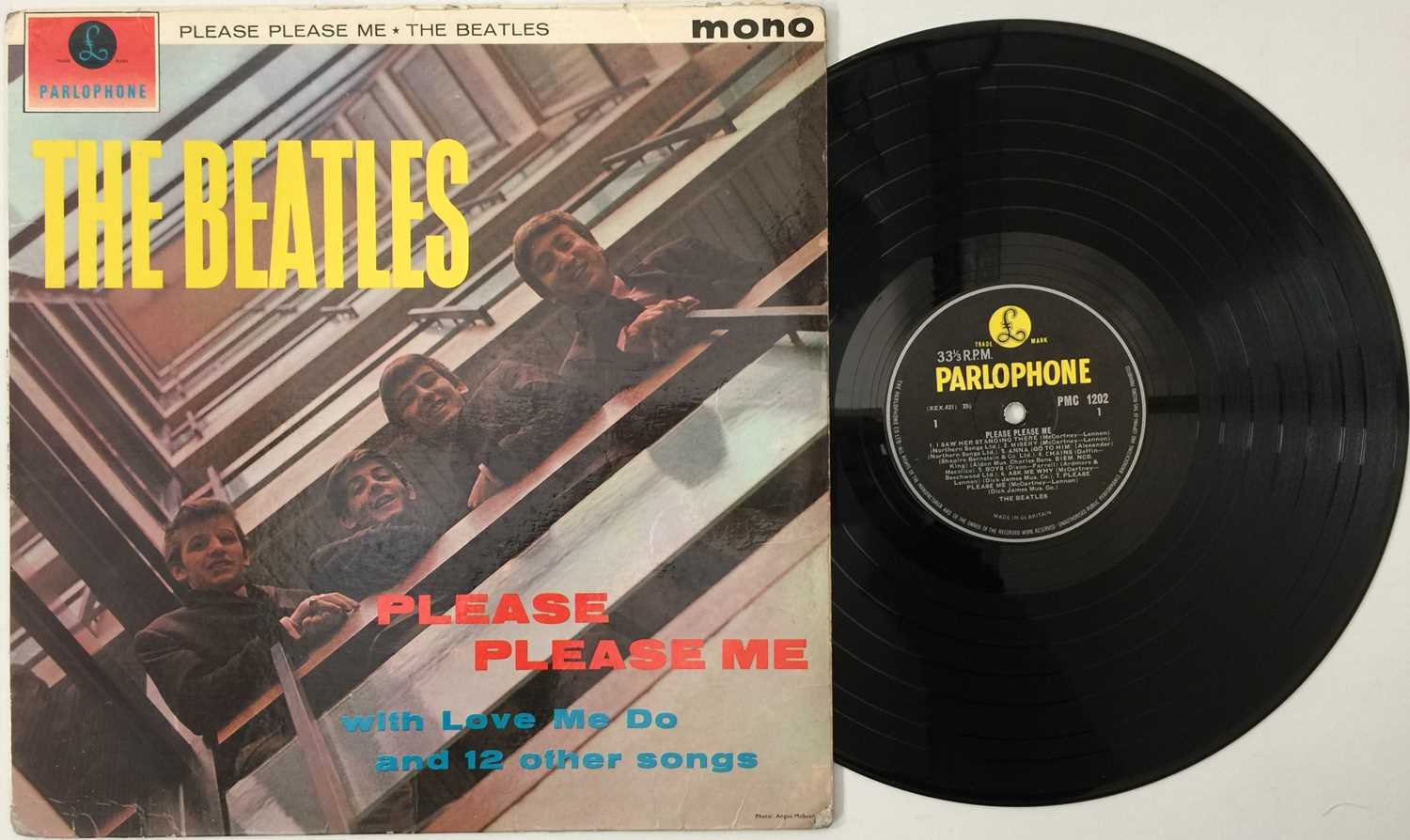 Lot 42 - THE BEATLES - PLEASE PLEASE ME LP (UK MONO 3RD PRESS - PARLOPHONE - PMC 1202)