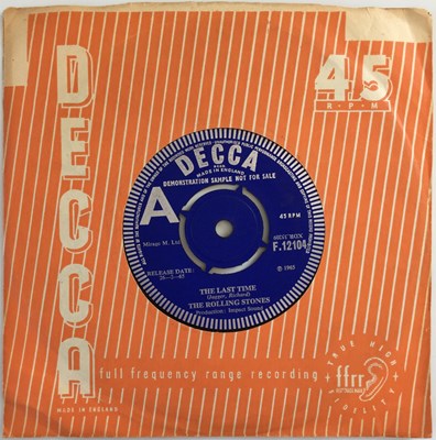 Lot 66 - THE ROLLING STONES - THE LAST TIME 7" (ORIGINAL UK DEMO - DECCA F 12104)
