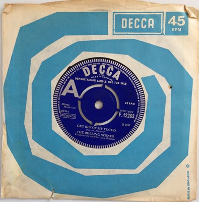 Lot 67 - THE ROLLING STONES - GET OFF MY CLOUD 7" (ORIGINAL UK DEMO - DECCA 12263)