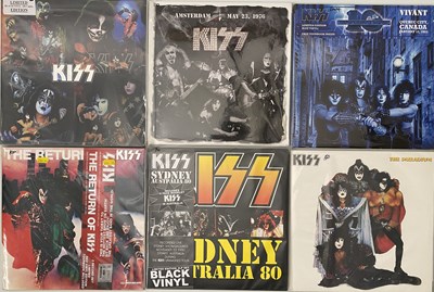 Lot 173 - KISS - PRIVATE PRESSINGS - LP PACK