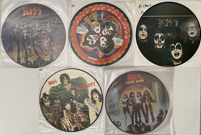 Lot 174 - KISS - PICTURE DISK RARITIES PACK