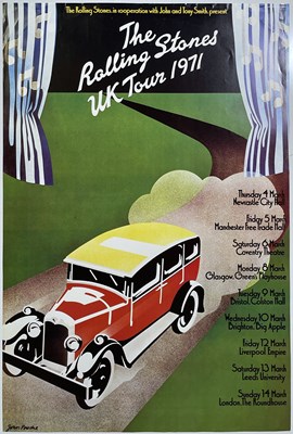 Lot 364 - THE ROLLING STONES - REPRINTS OF CLASSIC 1970S JOHN PASCHE DESIGNS.