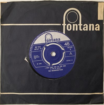 Lot 94 - THE MISUNDERSTOOD - I CAN TAKE YOU TO THE SUN 7" (ORIGINAL UK RELEASE - FONTANA TF 777).