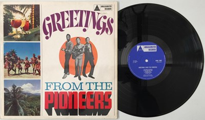 Lot 99 - THE PIONEERS - GREETINGS FROM THE PIONEERS LP (ORIGINAL UK COPY - AMALGAMATED RECORDS AMGL 2003)
