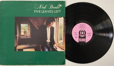 Lot 106 - NICK DRAKE - FIVE LEAVES LEFT LP (ORIGINAL UK PRESSING - ISLAND ILPS 9105).