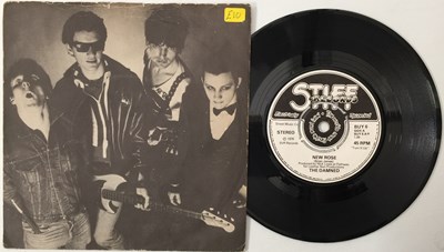 Lot 245 - THE DAMNED - NEW ROSE/ HELP 7" (UK 1st - STREET MUSIC CREDIT - STIFF - BUY 6)