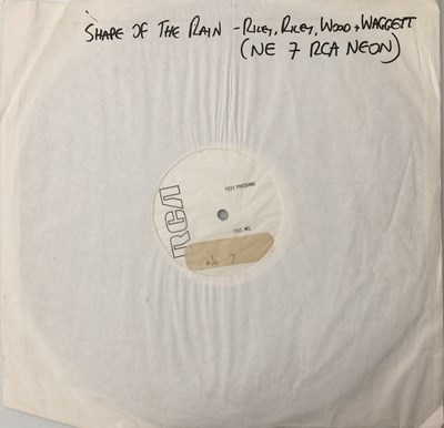Lot 252 - SHAPE OF THE RAIN - RILEY, RILEY, WOOD AND WAGGETT LP (ORIGINAL UK WHITE LABEL TEST PRESSING RCA NEON NE 7).