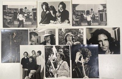 Lot 467 - THE DOORS - 10 ORIGINAL PRESS/PROMOTIONAL PHOTOGRAPHS.