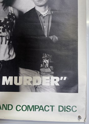 Lot 444 - THE SMITHS - 1985 MEAT IS MURDER TOUR POSTER