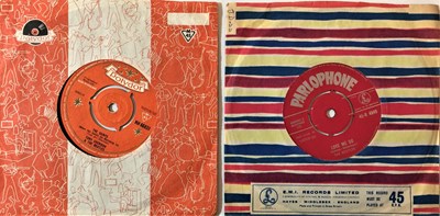Lot 742 - The Beatles 7" - Love Me Do (1st UK) & My Bonnie (2nd UK)