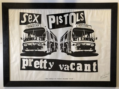 Lot 360 - SEX PISTOLS ORIGINAL PRETTY VACANT TWO BUSES...