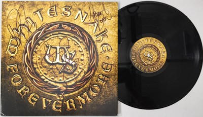 Lot 153 - WHITESNAKE - FOREVERMORE LP (SIGNED COVER - FR LP 509)