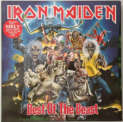 Lot 158 - IRON MAIDEN - BEST OF THE BEAST LP BOX SET (EMDX 1097)