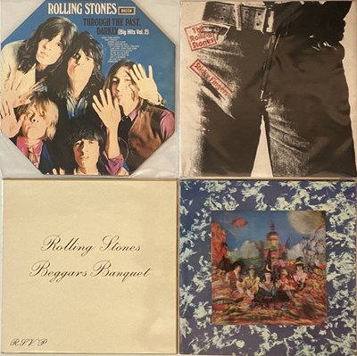 Lot 747 - The Rolling Stones - Late 60s/Early 70s LPs