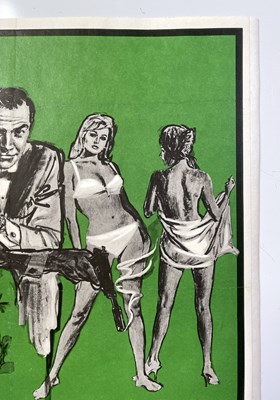 Lot 57 - JAMES BOND - DR. NO (1962) UK DOUBLE CROWN POSTER.